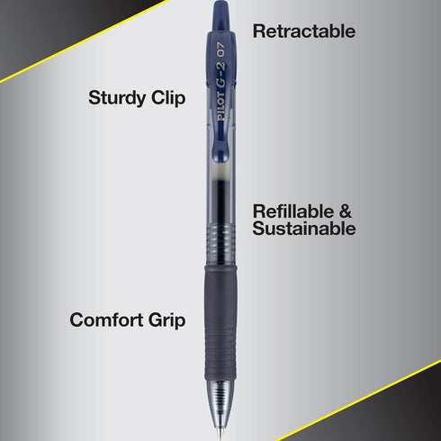 PILOT G2 Limited Edition Harmony Ink Collection Retractable Gel Pens, 0.7mm Fine Point, Assorted Ink, 10-Pack...