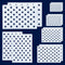 WISYOK 12 Pieces American Flag 50 Star Stencil Templates, 6 Sizes American Flag Templates, Ideal for DIY Crafts Design, Independence Day Project, ...
