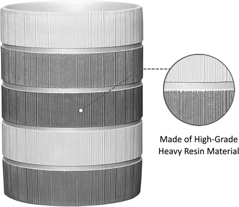 Popular Bath Modern LINE, Waste Basket, Grey...