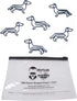 Dog Dachshund Shaped Paper Clips Great for Paper Clip Collectors or Dog and Pet Lovers (Style #2) (Black Refill Bag (No Tin))...