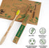 Toothbrushes, BPA Free Soft Bristles 6 Pack Biodegradable Eco-Friendly Sustainable Natural Bamboo Charcoal Tooth Brush for Dental Hygiene Gum Care...