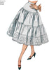 Simplicity US8456D5 1950's Fashion Women's Vintage Slip and Petticoat Sewing Patterns, Sizes 4-12...