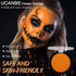 UCANBE Orange Face Body Paint Makeup Foundation, Professional Blendable Cream Greasepaint, Face Painting Kit for Adults Children Halloween Party, ...