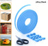 Zip Ties,Nylon Cable Ties For Binding Baggage Cargo,Ultra Long 8 Meters Cable Roll With Connectors - With Scissors - 1 Pcs/Pack...
