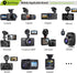 S80 Dash Cam mount, Dash Cam Mirror Mount Holder with 16pcs Joints for Rove APEMAN CHORTAU Roav Nexar iiwey YI Z-Edge Old Shark KDLINKS Crosstour ...