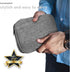 Travel Case Carry Pouch Electronic Accessories Organizer Portable Waterproof Double Layers All-in-One Storage Bag for Power Bank USB Cable Mouse C...