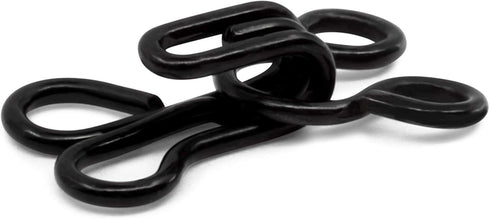 Dritz Hook & Eye Closures, 14 Count, Size 0, Black...