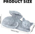 Cherish Your Feline Companion's Memory with The Angel Memorial Statue - Outdoor Garden Resin Sleeping Statue with Wings-Resin and Stone Memorial G...