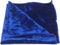 King & Priory Luxury Blue Crushed Velvet Pocket Square, Handkerchief...