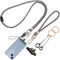 Cell Phone Lanyard with Safety Breakaway Buckle, 1xPhone Neck Strap, 1xPhone Wrist Lanyard Strap, 2×Phone Patches, 2xKeyrings, 2xPen Holders......