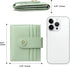 FUNTOR Small Wallets for Women,Ladies Slim Bifold Credit Card Holder with Zipper Coin Pocket(Green)...