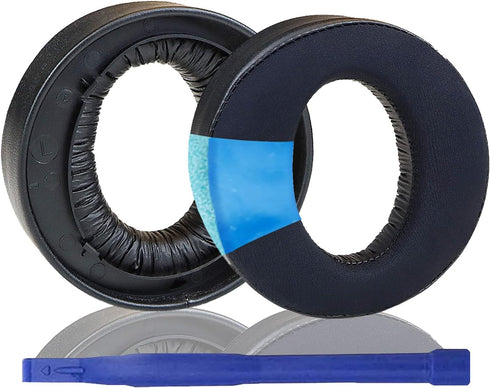 Adhiper Replacement Ear Pads for Sony Playstation 5 Pulse PS5 3D Headset,PS5 Cooling Gel Ear Cushions,Securely Memory Foam Headset Earpads(Black...
