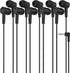 Maeline 5 Pack Earbuds in-Ear Stereo Headphones for School Classroom, Library, Travel, Gym 3.5mm Jack, Tangle-Free Wired Earphones for MP3, Phones...