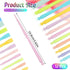 12 Pcs Plastic Crochet Hooks Different Sizes (2.0-10.0 mm) Ergonomic Handle Crochet Knitting Needles Set Craft Yarn Weaving Tools for Hat Gloves S...