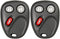 Keyless2Go Replacement for Keyless Entry Car Key Vehicles That Use 3 Button LHJ011-2 Pack...