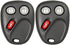 Keyless2Go Replacement for Keyless Entry Car Key Vehicles That Use 3 Button LHJ011-2 Pack...
