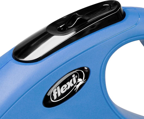 Flexi New Classic Retractable Lead Cord, Small, Blue, Multi...