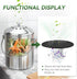 Compost Bin Filter, 6.7 inch Charcoal Filters for Kitchen Compost Bucket Home Countertop Compost Pail Relpacement Filter, 12-Pack...