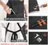 Chef Apron,Cross Back Apron for Women and Men,Cotton Canvas Apron with Adjustable Straps and Large Pockets,Kitchen Cooking Baking Bib Apron...