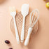 Silicone Spatula Set Food Grade with Pastry Brush and Whisk, Nonstick Cookware High Heat Resistant Seamless Design Kitchen Spatulas for Cooking, B...
