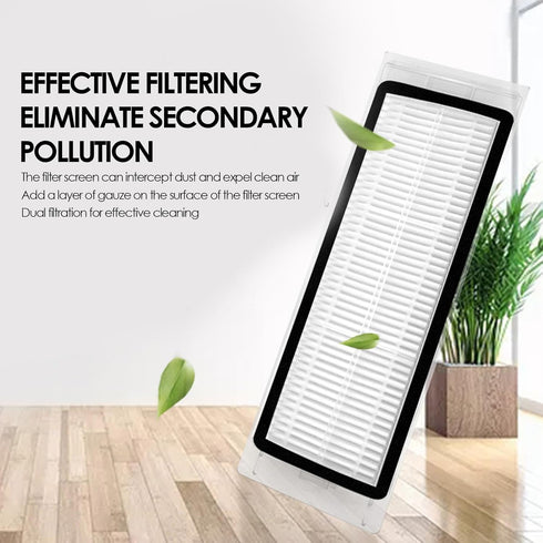 7Pcs/Set Robot Vacuum Cleaner Replacement Kit, Main Brush Filter Kit Replacement Fit for Xiaomi Robot Cleaner...