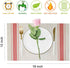GIVERARE Placemats Set of 4, Heat-Resistant Woven Vinyl Placemat, Non-Slip Washable PVC Table Mat, Easy to Clean Premium Plastic Mats at for Dinin...