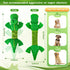 Squeaky Dog Toy for Small Medium Large Dogs?Crocodile Shaped Tug of War Interactive Dog Toy?Soft Fabric and Sturdy Dog Plush Toy for Indoor Play...
