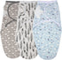 Swaddle Blankets Baby Boy Girl, 3 Packs Adjustable Sleep Wrap for Unisex Infant, Soft Cotton Swaddling Sack (BB-4, 3-6 Months)...