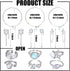 12 Pcs Y2k Necklace Jewelry Set Y2k Star Moonstone Accessories Irregular Pendant Earrings Dangling Silver Y2k Rings Aesthetic Crystal Jewelry Gift...