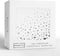 Stylish Silver & White Cocktail Napkins - 100 Disposable 5x5 Inch Wedding Napkins...
