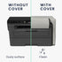 kwmobile Dust Cover Compatible with Brother DCP-L2530DW / L2550DN / MFC-L2710DN / L2750DW - Printer Case - Fabric Protector Cover - Light Grey...