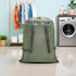 Laundry Bag Backpack, 27” x 34”Sturdy Laundry Bag with Shoulder Straps Drawstring Closure Heavy Duty Foldable Laundry Backpack for College, Travel...