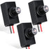 3 Pieces Dusk to Dawn Sensor for Outdoor Lighting 100-277v Photocell Sensor Photo Eye Sensor Photoelectric Switch Hardwired Post Eye Light Control...