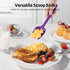 U-Taste Heat Resistant Silicone Spatula - 480ºF Hot-Proof Food Grade Kitchen Baking Bowl Scraper, Flexible and Sturdy Rubber Cooking Utensil for M...