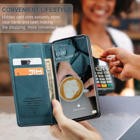 Kowauri Galaxy S20 FE 5G Leather Wallet Case - Classic Design With Card Slot and Magnetic Closure Flip Fold for Samsung Galaxy S20 Fan Edition 5G ...