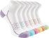 Womens Ankle Athletic Socks Cotton Thick Cushioned Low Cut Running Socks 6 Pack...
