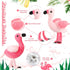 Skylety 8 Pcs 6 Inch Plush Flamingo Party Favors Small Flamingo Stuffed Animal Toy Flamingo Ornaments Keychain Birthday Party Supplies...