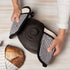Now Designs by Danica Superior Potholder | Narrow Stripe Black...