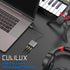 Cubilux USB C to 3.5mm Adapter for Live Streaming/Recording, USB C to TRRS Microphone Splitter for Laptop, Recording Adapter with Line-in & Mic-in...