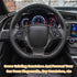 Carbon Fiber Look Steering Wheel Cover Molding Cover Trim For Chevrolet Corvette C7 Z06 Z51 ZR1 Stingray Grand Sport 2014 2015 2016 2017 2018 2019...