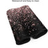 Rose Gold Glitter Black Gaming Mouse Pad Large XL Long Extended Pads Big Mousepad Keyboard Mouse Mat Desk Pad Home Office Decor Accessories for Co...