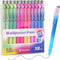 WY WENYUAN Cute Pens, Pastel Ballpoint Pens Bulk, Fine Point Smooth Writing , Colorful Best Gift Pens, Black Ink 1.0 mm Journaling Pens Office Sup...