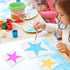 8PCS Large Star Stencils, 8 Different Size Star Stencils for Painting, Star Template for Drafting for Office and School Art Craft Templates, Large...
