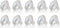 Simba Lighting Halogen MR16 20W 12V Light Bulbs (10 Pack) for Landscape, Track Lights, Fiber Optics, Desk Lamps, BAB C Spotlights with Glass Cover...