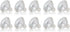 Simba Lighting Halogen MR16 20W 12V Light Bulbs (10 Pack) for Landscape, Track Lights, Fiber Optics, Desk Lamps, BAB C Spotlights with Glass Cover...