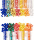 375Pcs 5mm Tila Beads Glass Seed Beads 12 Styles Square Beads 2 Hole Tile Beads Rectangle Carrier Beads Kit for DIY Crafts Bracelets Jewelry Makin...
