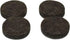 Shepherd Hardware 9822 1-Inch Self-Adhesive Felt Furniture Pads, 4-Pack, Brown...