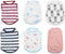 6 Pack Small Dog Shirts for Girls XS Puppy T Shirt Striped Dog Shirts Girl XS Puppy Clothes Girl Yorkie Clothes Pet Tshirts for Dogs Summer Vest B...