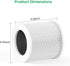 A1 Air Purifier Filters Compatible with VEWIOR Air Purifier A1 A1W HQSC-50 HQKJ-80, AMEIFU AP01W, KOIOS HQKJ-50 & Tailulu PUR0003, 3-in-1 Filter H...