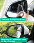 Car Rearview Mirror Waterproof Film - 6 Pieces Side Mirror Film Anti Fog Film for Car Rainproof Mirror Window Film Transparent Nano-Coated Protect...